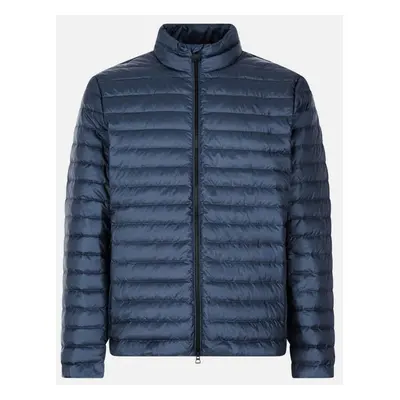 Dark blue men's down jacket Geox Dereck - Men