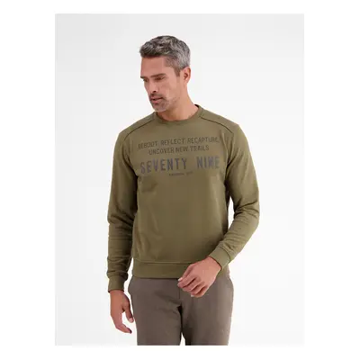 Khaki men's sweatshirt LERROS - Mens