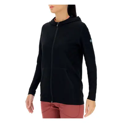 UYN Run Fit OW Hooded Full Zip Blackboard Women's Sweatshirt