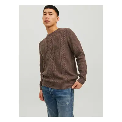 Brown men's sweater Jack & Jones Craig - Men's