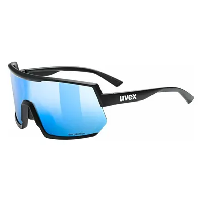 Uvex Sportstyle P Black Mat/ Mir.Blue sports glasses