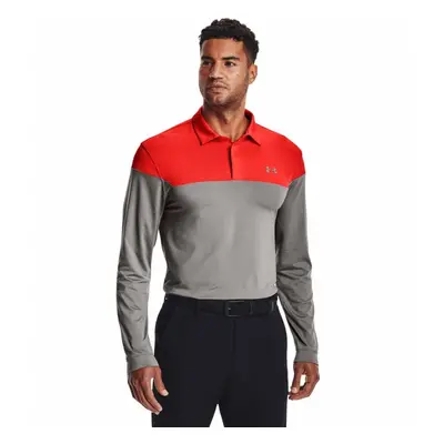 Men's Under Armour LS Playoff Novelty Polo Collar T-shirt