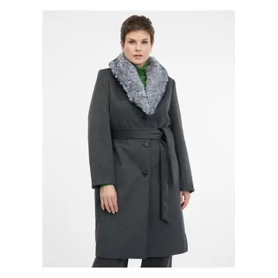 Dark grey women's coat ORSAY - Women's