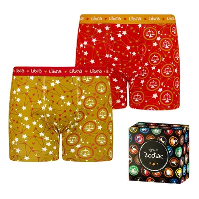 Men's boxers Frogies Zodiac Mérleg 2P Gift box