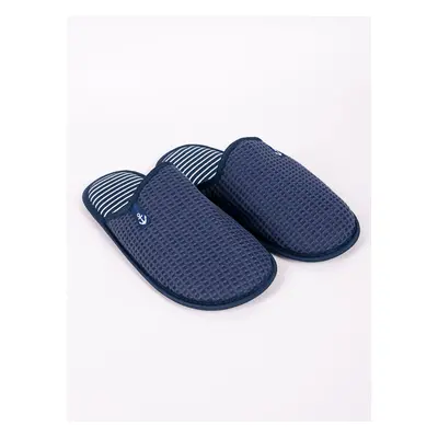 Yoclub Man's Men's Slippers OKL-0110F-3000 Navy Blue