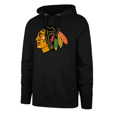 Men's Brand NHL Chicago Blackhawks Imprint '47 BURNSIDE Hood