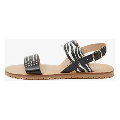 Black Girl Patterned Sandals Replay - Girls