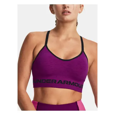 Under Armour Bra UA Seamless Low Long Htr Bra-PPL - Women