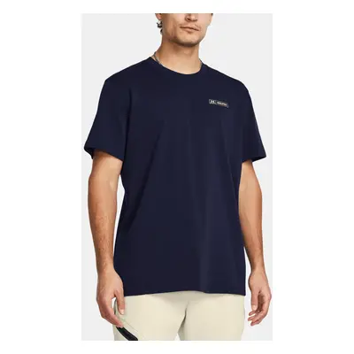 Under Armour UA HW ARMOUR LABEL SS-BLU T-shirt - Men