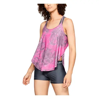 Dámské tílko Under Armour Sport Tank - Flo Ink Print Purple