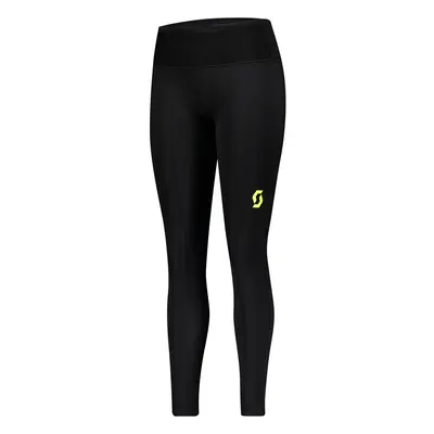 Women's Leggings Scott Full Tight RC Run Black/Yellow