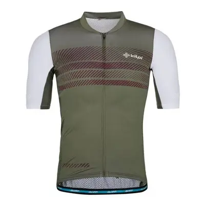 Men's cycling jersey Kilpi ALVI-M khaki