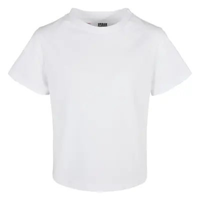 Girls' T-shirt Basic Box white