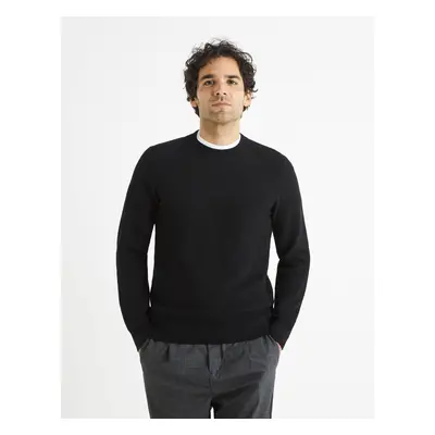 Celio Sweater Bepic with round neckline - Men