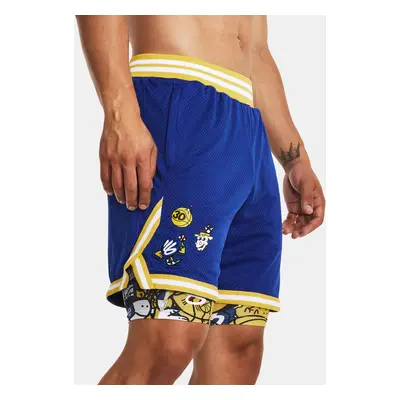 Under Armour Curry Mesh Short 2-BLU - Men's