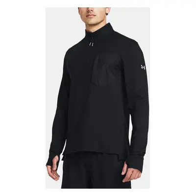 Under Armour Sweatshirt UA TRAIL RUN QUARTER ZIP-BLK - Men