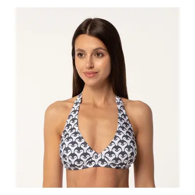 Aloha From Deer Woman's Penguin Halter Neck Bikini Top BTH AFD681