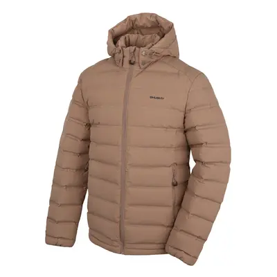 Men's down jacket HUSKY Donnie beige