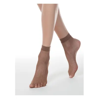 Conte Woman's Socks Bronz