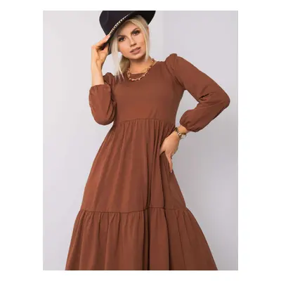 Brown dress Yonne RUE PARIS