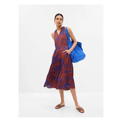 GAP Patterned Midi Dress - Women