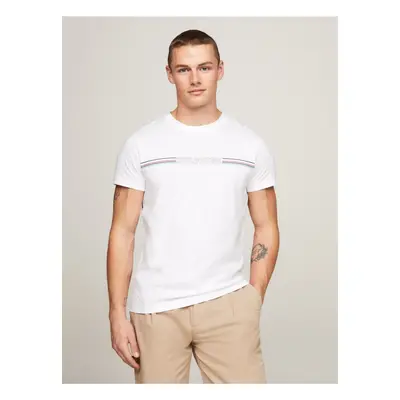 Tommy Hilfiger Men's White T-Shirt - Men's