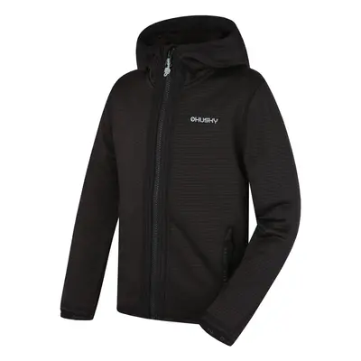 Children's hoodie HUSKY Artic Zip K black