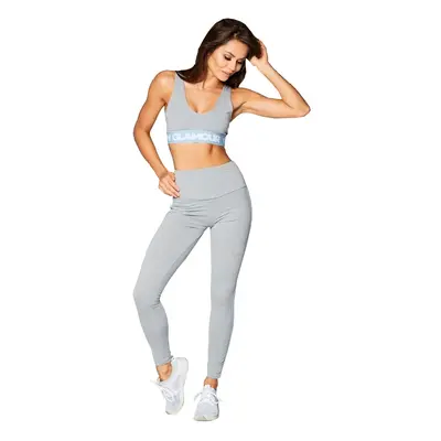 Gym Glamour High Waist Leggings - Grey