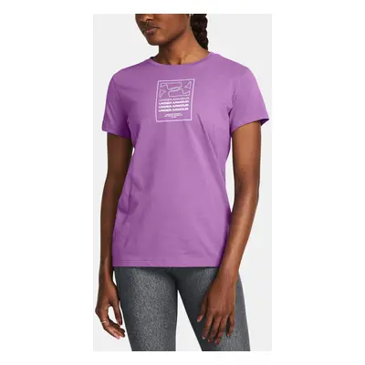 Under Armour T-Shirt UA BOX WDMK ORIGINATORS SS-PPL - Women