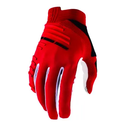 Cycling Gloves 100% R-Core Red