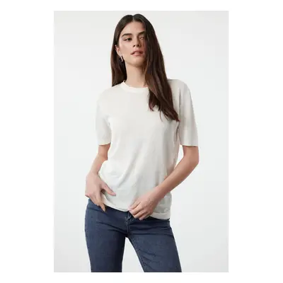 Trendyol Ecru Basic Knitwear Blouse