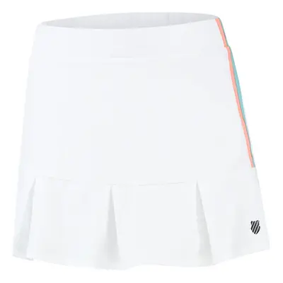 Women's K-Swiss Hypercourt Pleated Skirt White