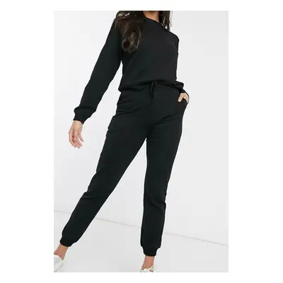 Know Women's Black Cotton Pajamas Set