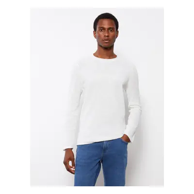 LC Waikiki Crew Neck Long Sleeve Men's Knitwear Sweater