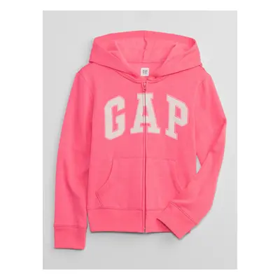 GAP Kids Sweatshirt logo french terry - Girls