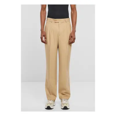 Pleated trousers - unionbeige