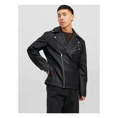 Black Mens Leatherette Jack & Jones Rocky Jack Jack - Men