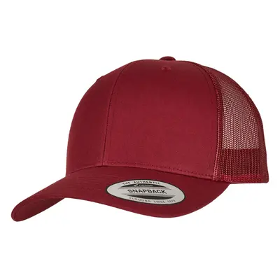 Retro Trucker Cap Cranberry