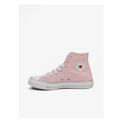 Pink girls' sneakers Converse Chuck Taylor All Star Y2K Heart - Girls