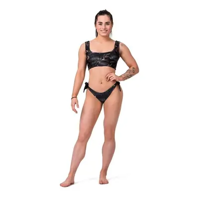 Women's swimsuit Nebbia Miami sports bikini - top volcanic black