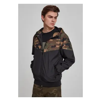 Arrow Windrunner blk/woodcamo pattern