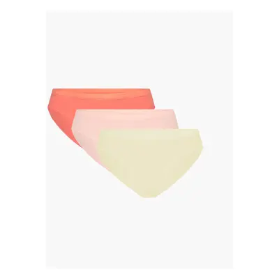 Women's panties ATLANTIC Sport 3Pack - ecru/light coral/light pink