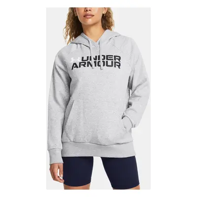 Under Armour Women's Rival Fleece Wordmark Hoodie - Women's