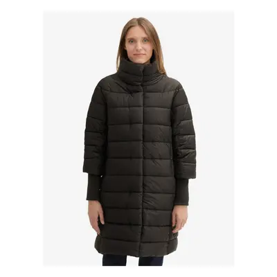 Black women's winter quilted coat Tom Tailor - Women's