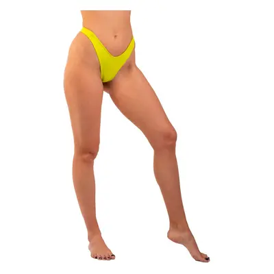 Nebbia High Cut V-Shape Bikini Bottom Green Women's Swimsuit