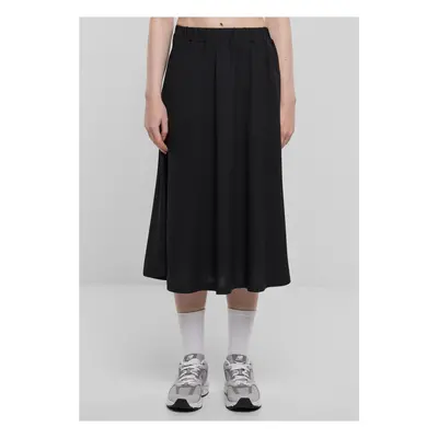 Women's viscose skirt - black