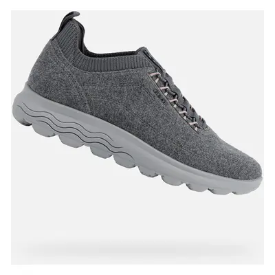 Grey women's sneakers Geox Spherica - Women's