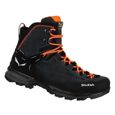 Men's outdoor shoes Salewa MTN Trainer Mid Gtx Onyx/Black UK