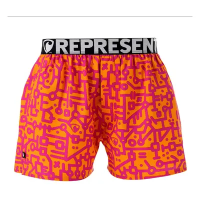 Men's boxer shorts Represent exclusive Mike electro map