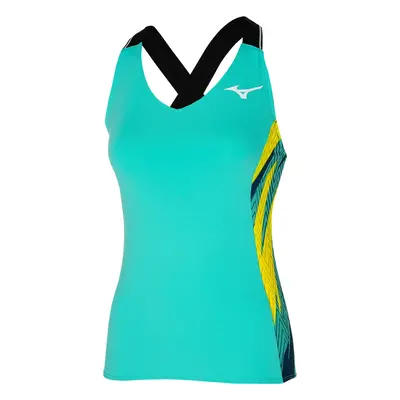 Mizuno Printed Tank Turquoise Women's T-Shirt